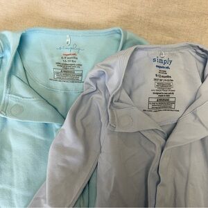 Set of Two Magnetic Me Simply Blue Coveralls